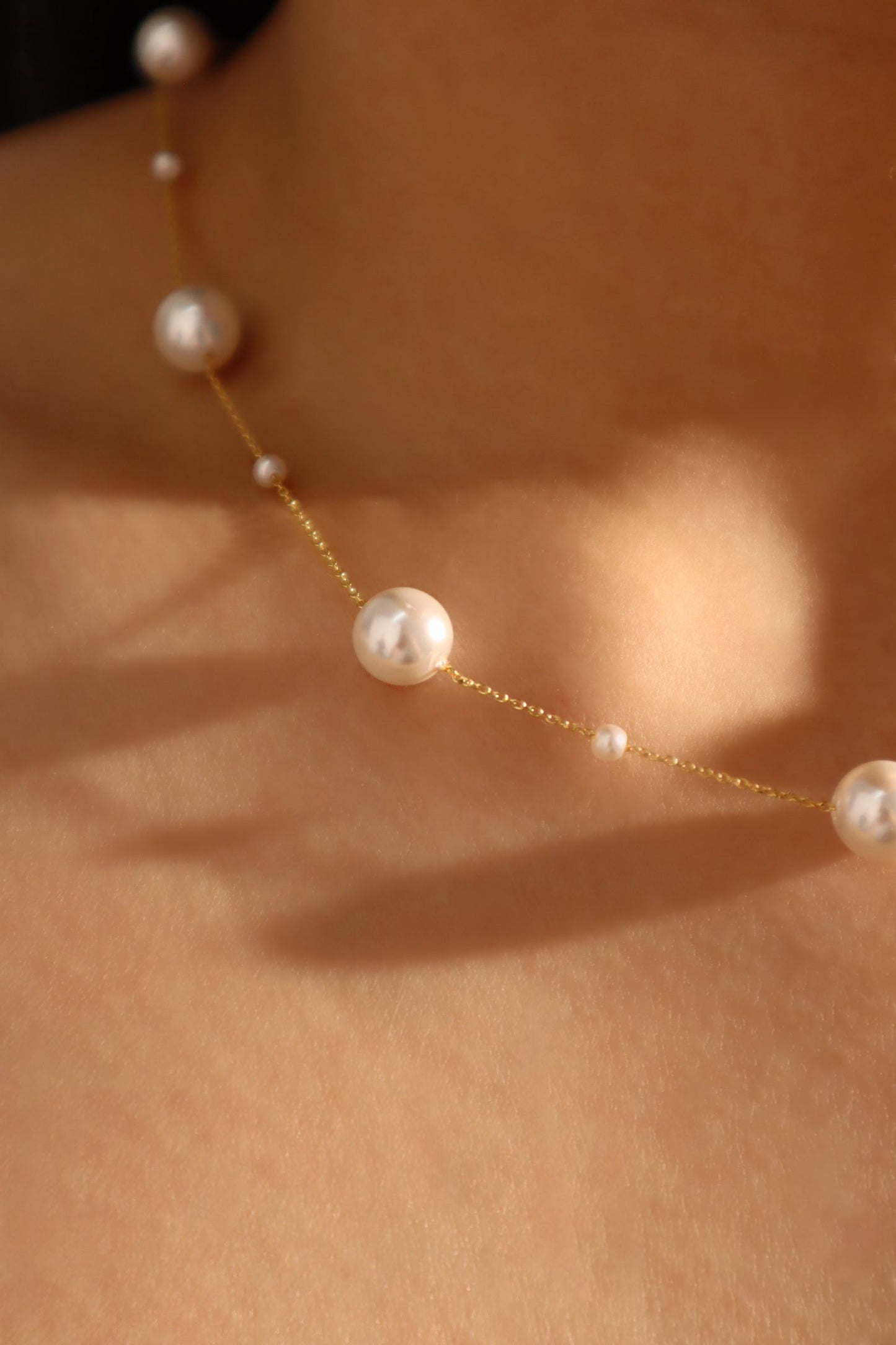 Collar de perlas múltiples