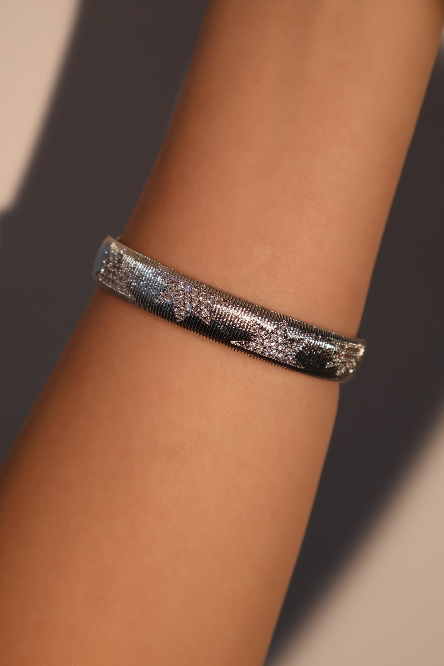 Pulsera de diamantes con estrella