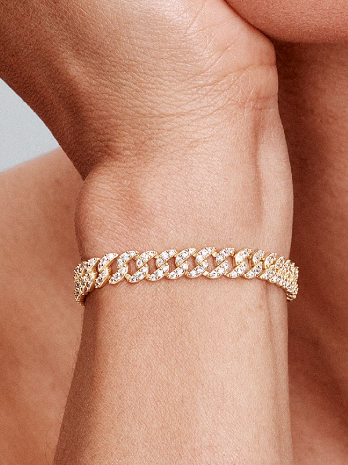 Pulsera Cuban de Moissanita