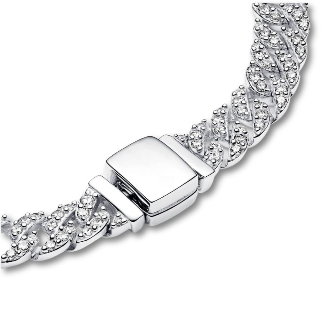 Pulsera Cuban de Moissanita