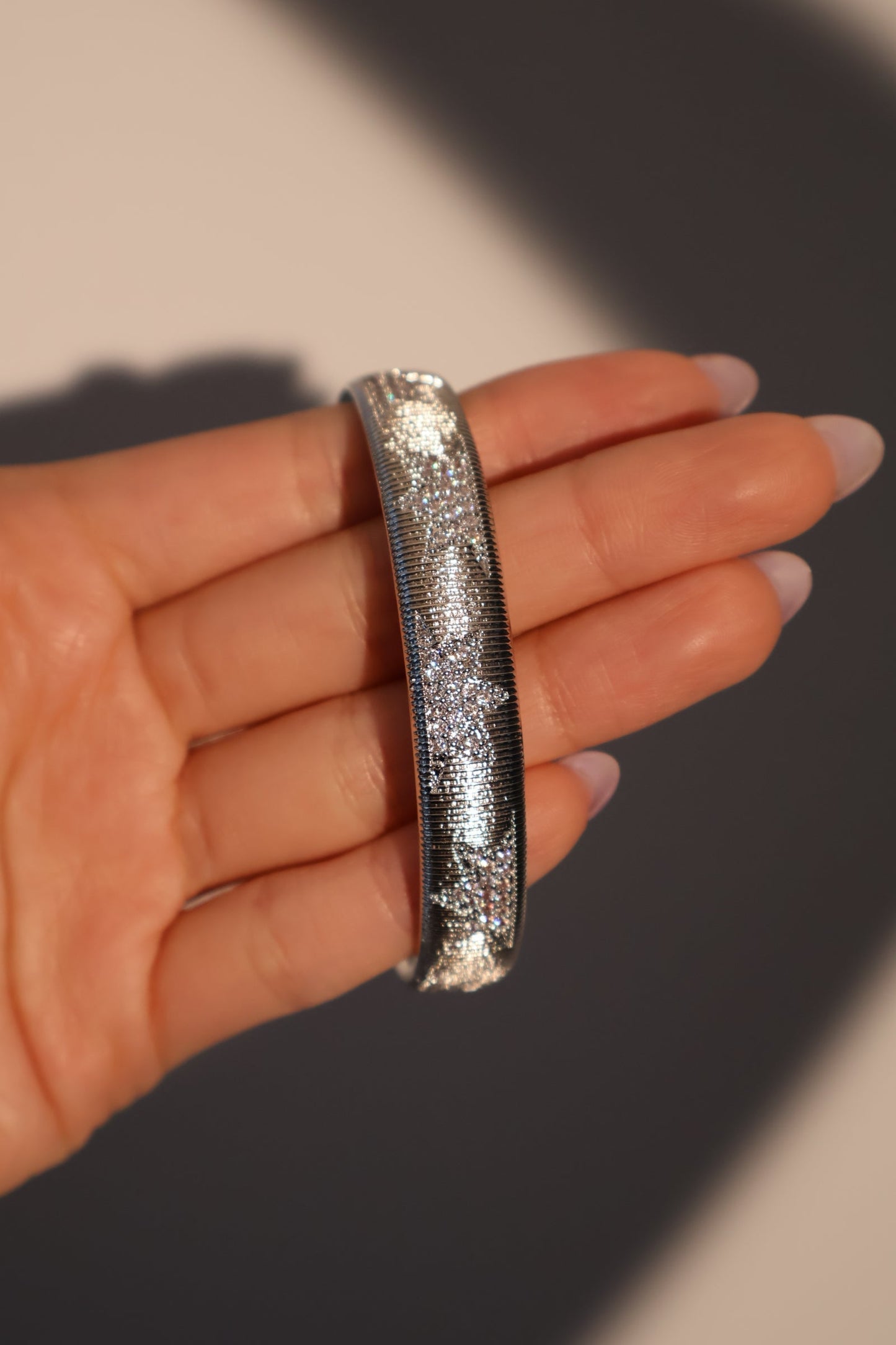Pulsera de diamantes con estrella