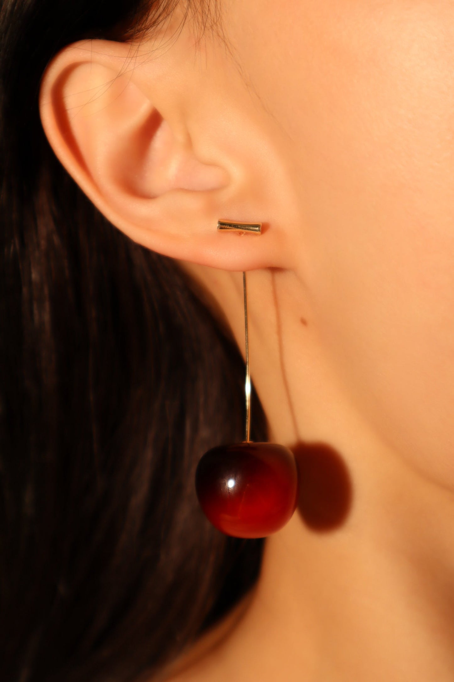 Aretes de cereza