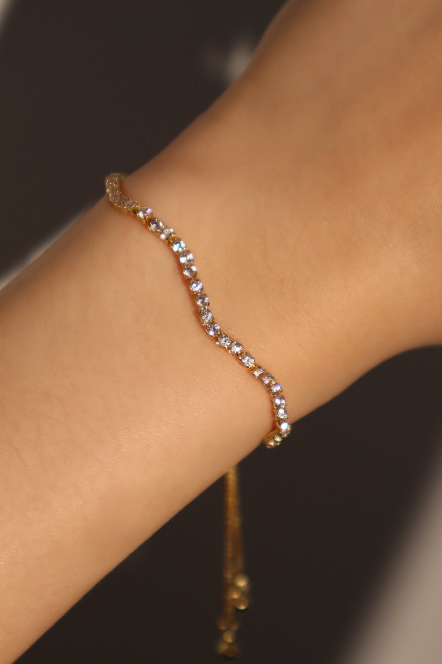 Pulsera Diamond Wave