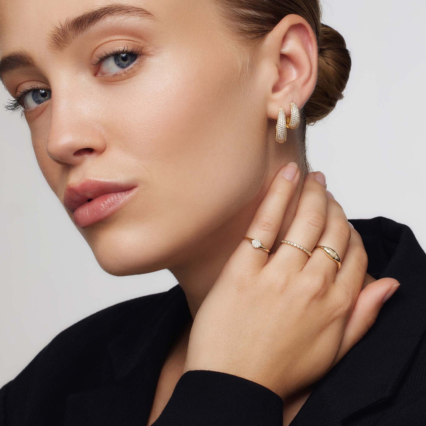 Anillo Domo de Diamantes