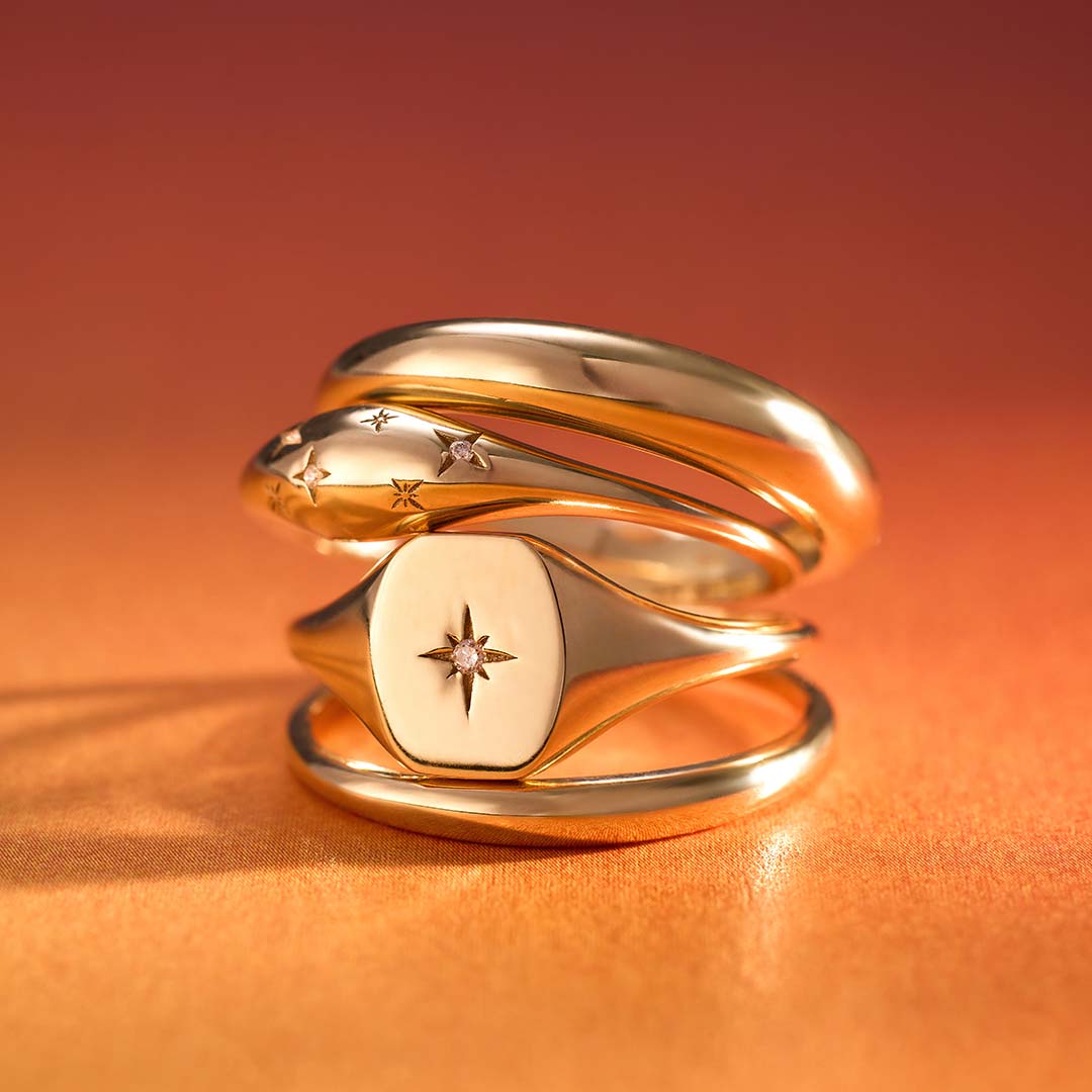 Anillo Domo de Diamantes