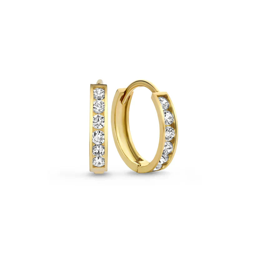 Conjunto de pendientes de piedra Dara Brillane