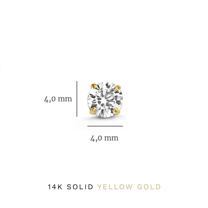Conjunto de pendientes de piedra Dara Brillane
