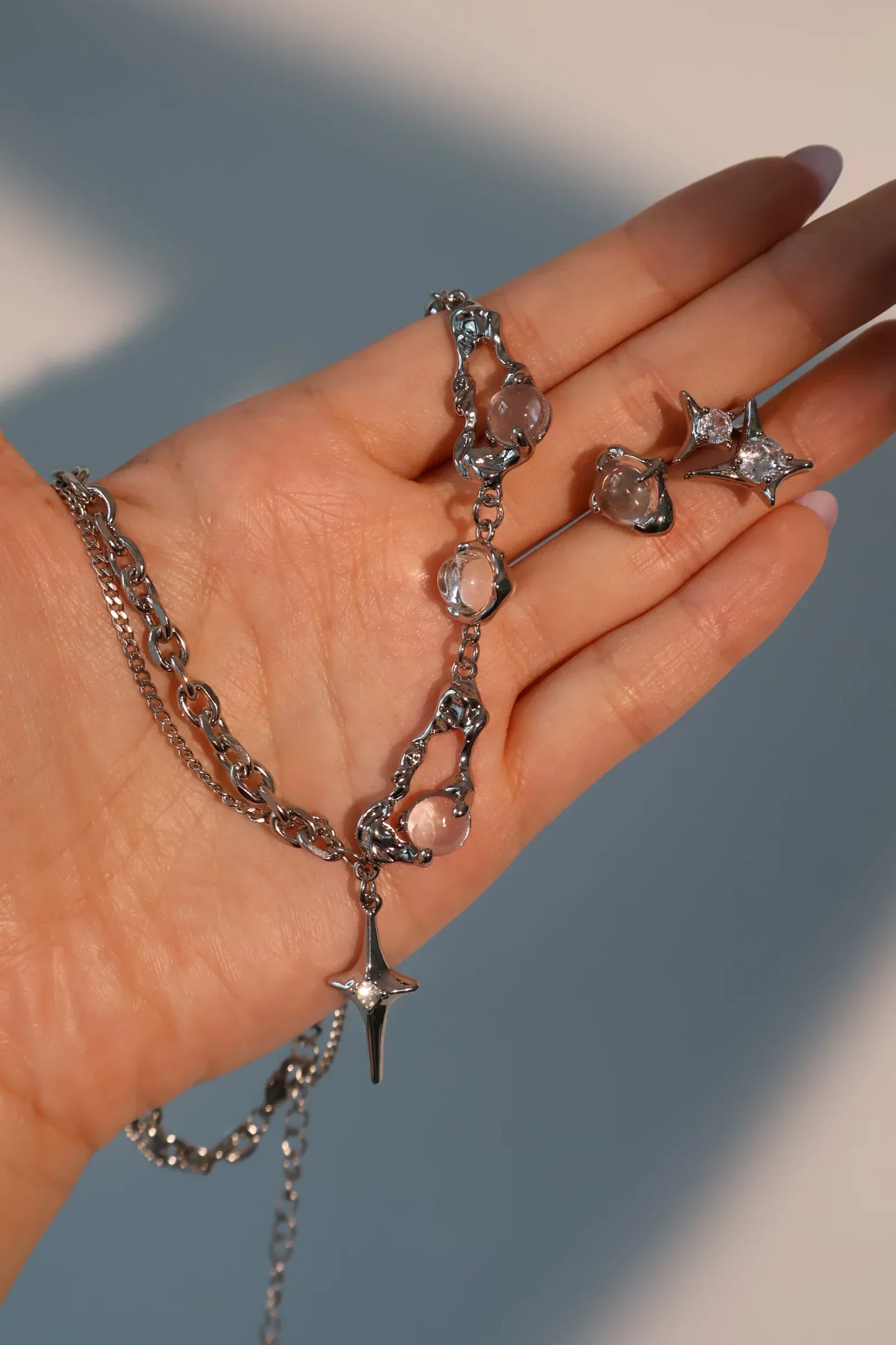 Collar de Luna Llena con Estrella