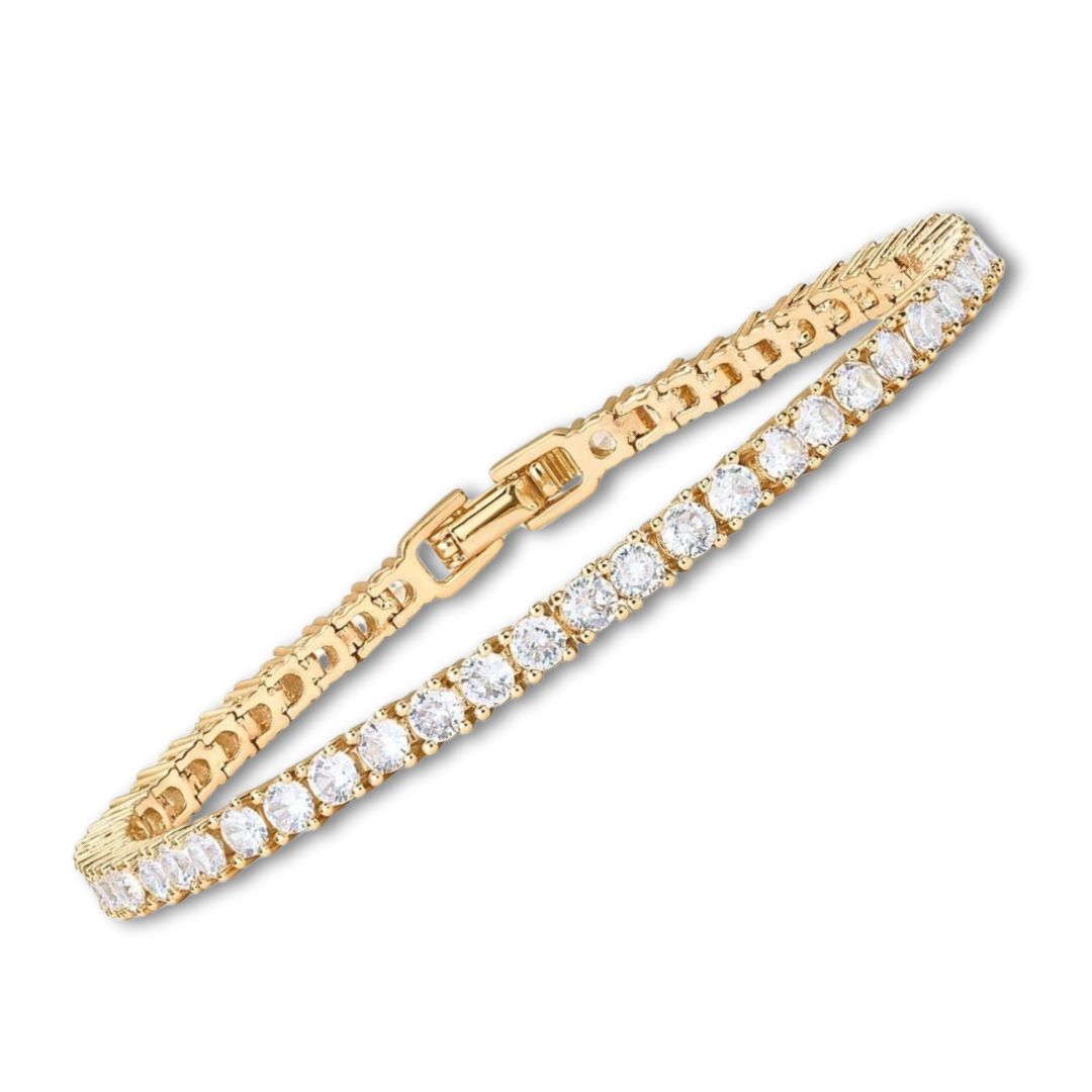 Pulsera de tenis de moissanita