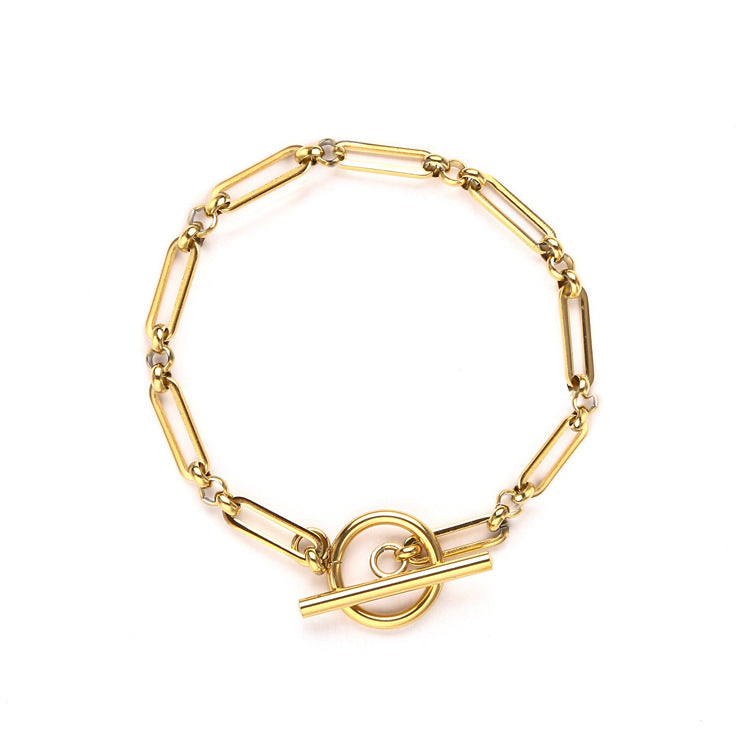 Pulsera con T-Bar y lazo