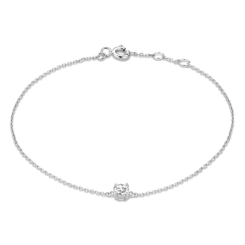 Pulsera con piedra de moissanita Cléa