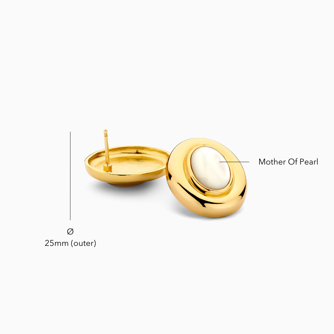 Pendientes de perlas Giselle