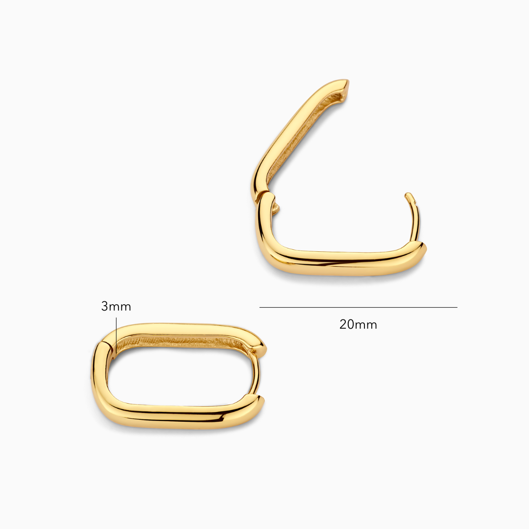 Aretes de aro Icono