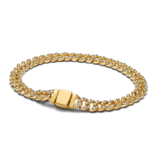 Pulsera Cuban de Moissanita
