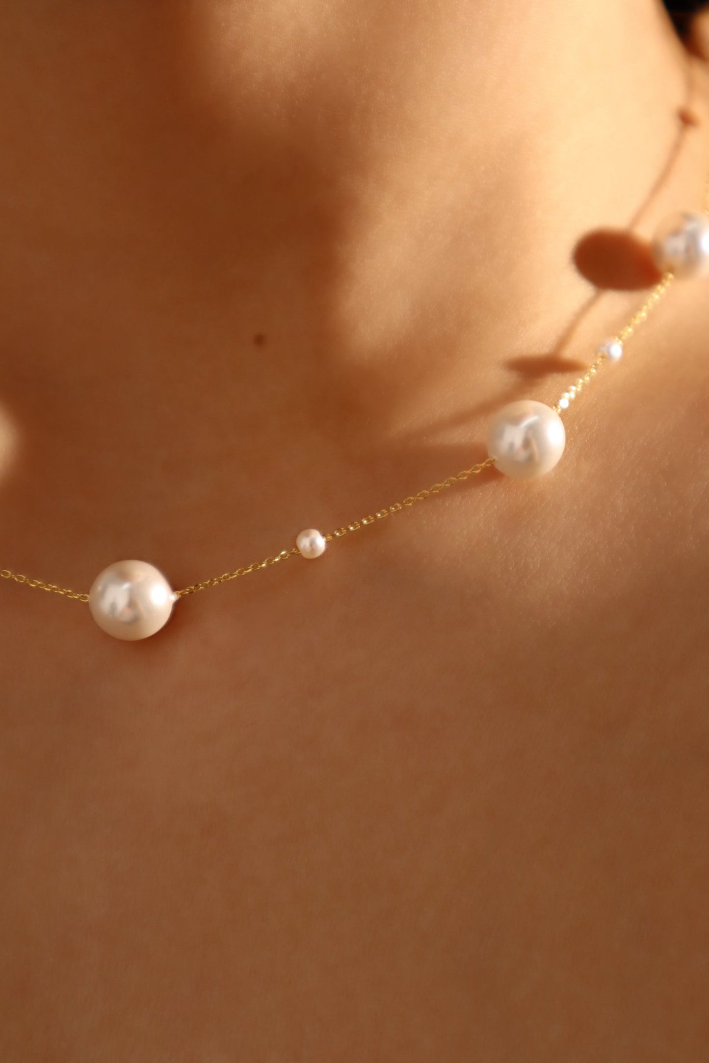Collar de perlas múltiples