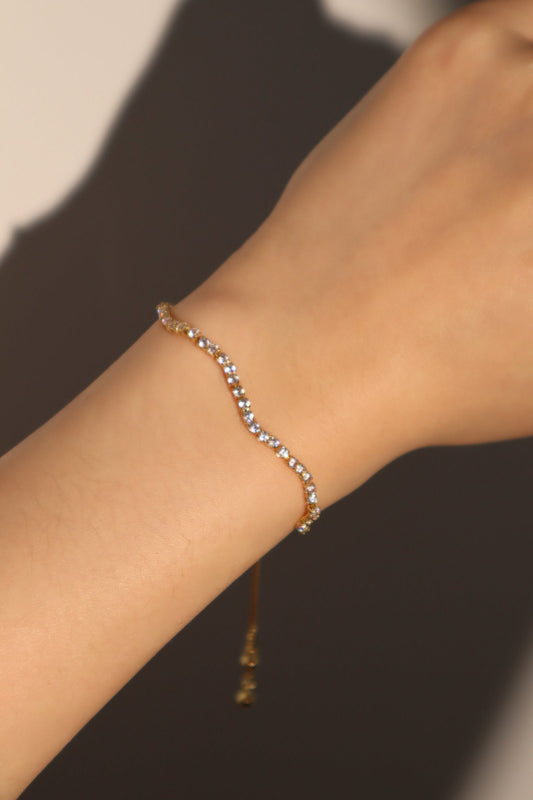 Pulsera Diamond Wave
