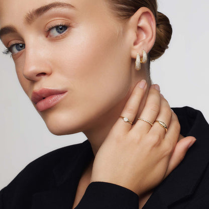 Anillo Domo de Diamantes