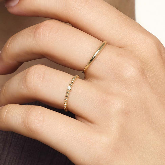 Anillo de Domo Delgado