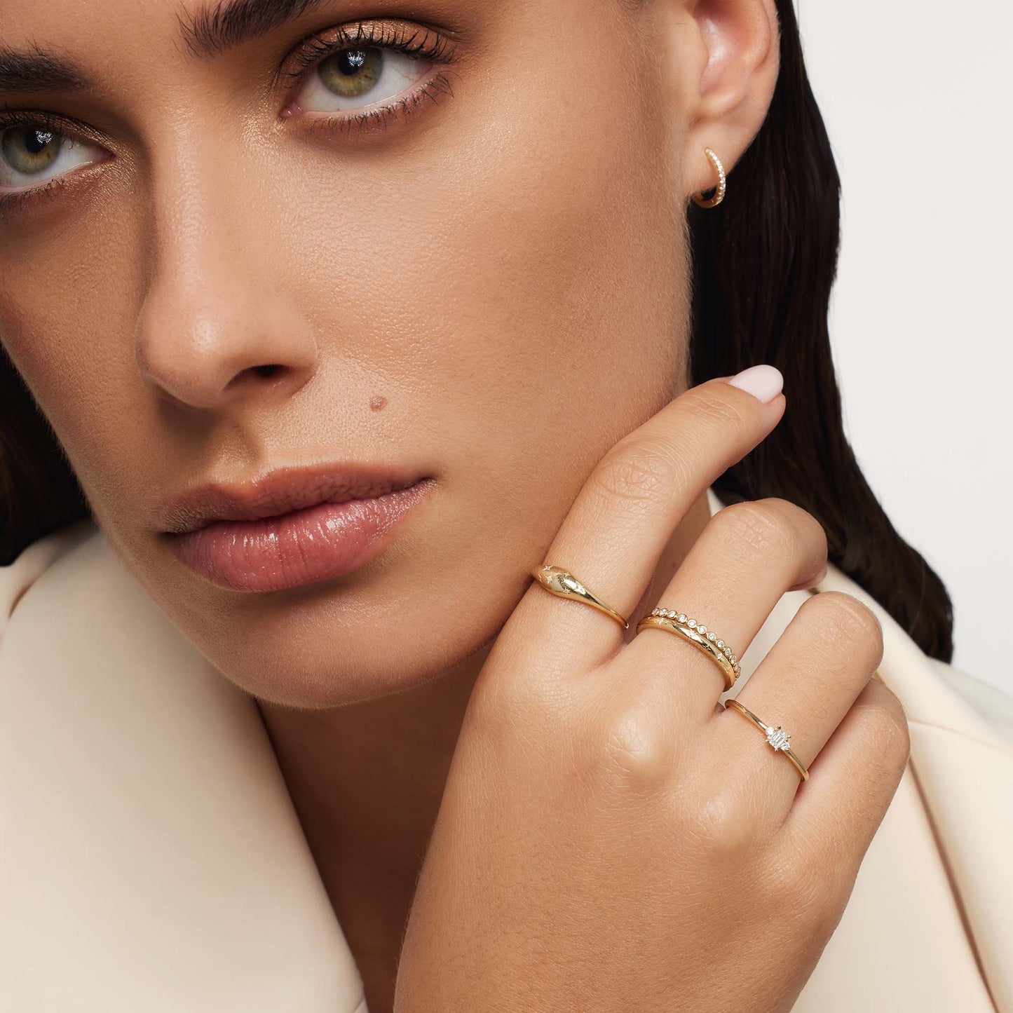 Anillo Domo de Diamantes