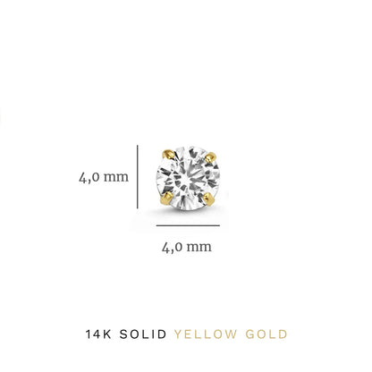 Conjunto de pendientes de piedra Dara Brillane