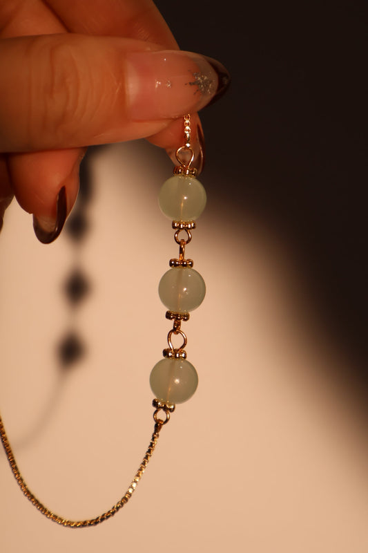 Pulsera de jade 3 en 1
