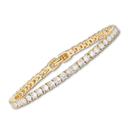 Pulsera de tenis de moissanita