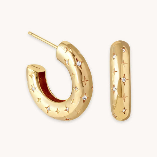 Aros cósmicos con aretes