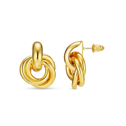 Pendientes entrelazados Statement