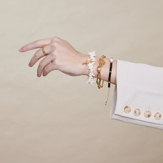 Pulsera con T-Bar y lazo