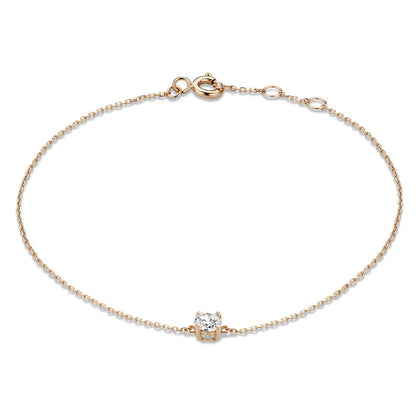 Pulsera con piedra de moissanita Cléa