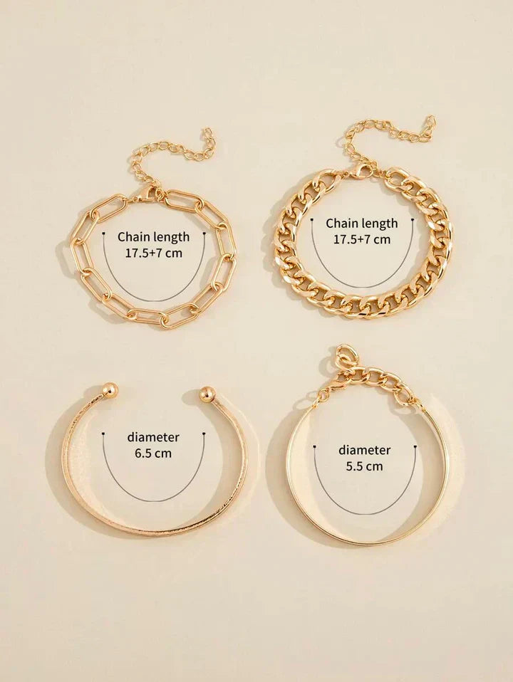 Conjunto de pulseras Elan Mercer